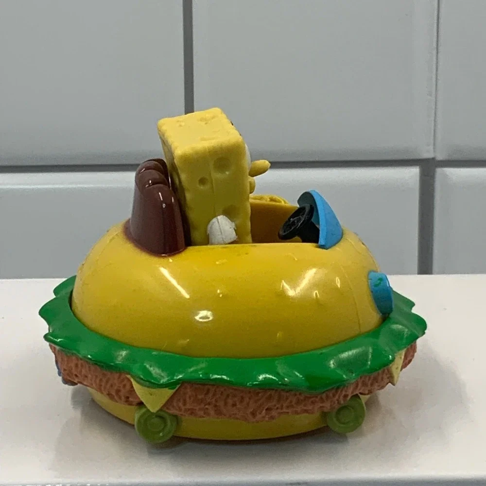 SpongeBob SquarePants Patty Wagon Burger Car Toy Figure 2015 Viacom DecoPac